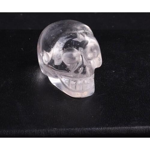 12PC Women Men Quartz Crystal Skull Pendant Pendulum Natural Stone Necklace Pendant Druzy Reiki Healing Amulet For Radiesthesia