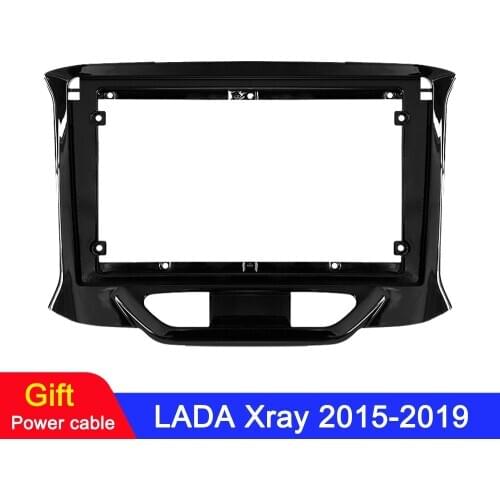 2 din Car radio Center Stereo Audio Radio DVD GPS Plate Panel Frame Fascia Replacement For LADA X ray Xray2015-2019 Dash Kit