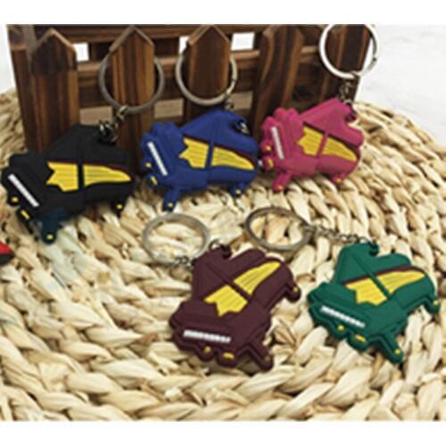 50 pieces/lot Trendy Silicone Piano Shape Key Chain Key Ring Key Caps Lovely Key Holder Pendant Gift For Men Women Keychain