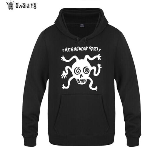 Mens Hoodies Music Birthday Party Pleasure Head Printed Hoodie Men Hip Hop Fleece Long Sleeve Mans Sweatshirt Skate Pullover