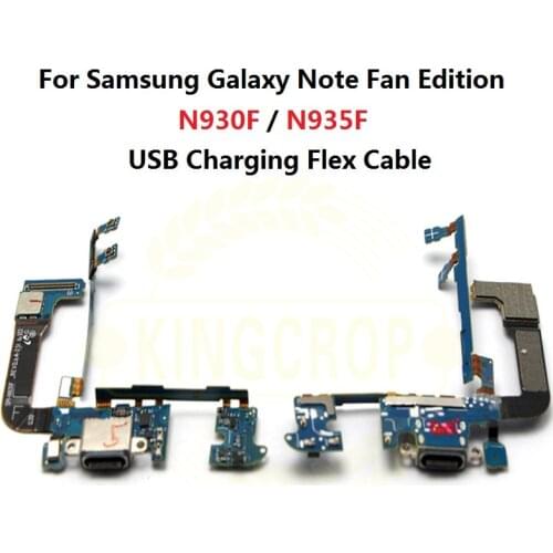 For Samsung Galaxy Note Fan Edition USB Dock Charge Charging Port Connector Flex Cable For Samsung Note FE lcd note 7 N930 USB