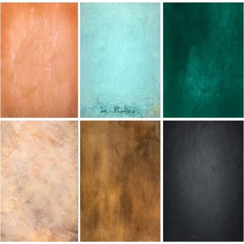 SHUOZHIKE Abstract Vintage Texture Portrait Photography Backdrops Studio Props Solid Color Photo Backgrounds 21310AC-03