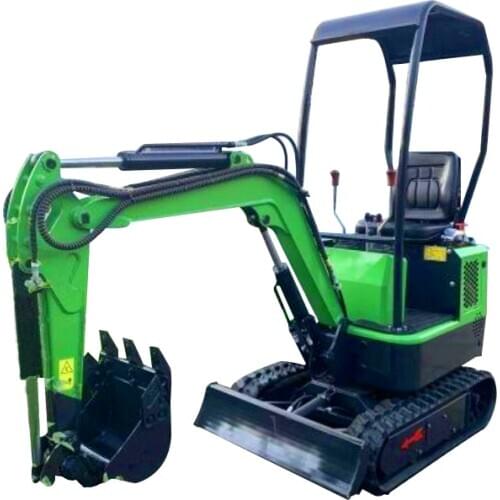 Garden 1000kg Mini Excavator 1 Ton Micro Digging For Sale With Epa Engine