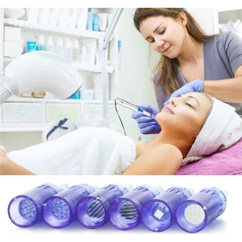 Tiny 12pin Needles Face Skin Therapy Remove Scar Reduce Wrinkles Removal Device Facial Care Tool