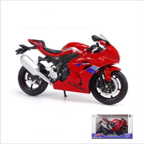 High-quality alloy GSX-R1000 motorcycle model,1:12 high simulation motorcycle toy,high-quality childrens toy,free shipping