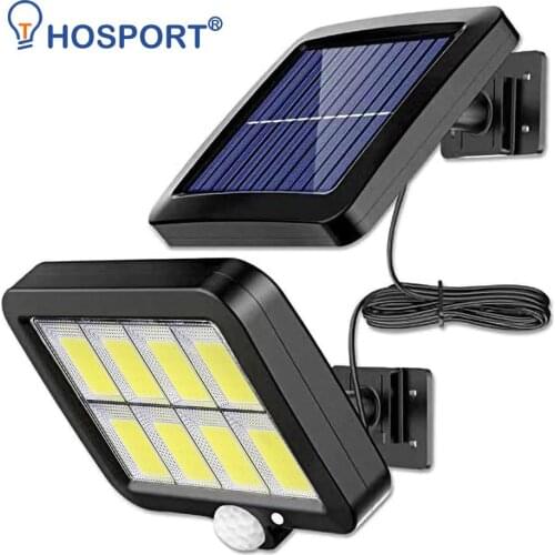 160LED Solar Powered Wall Light Outdoor Waterproof PIR Motion Sensor Lighting Park Courtyard Fence Street Garden Decoration Lamp