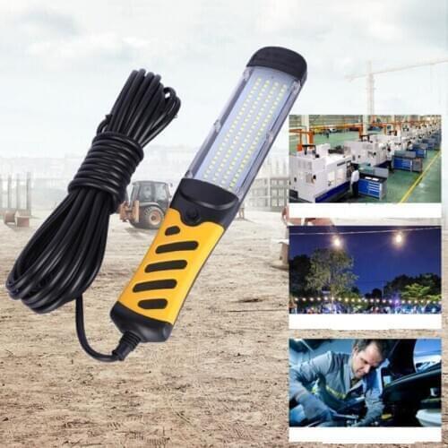 LED emergency mobile work light, auto maintenance and inspection light, 80 beads with magnet handheld work light