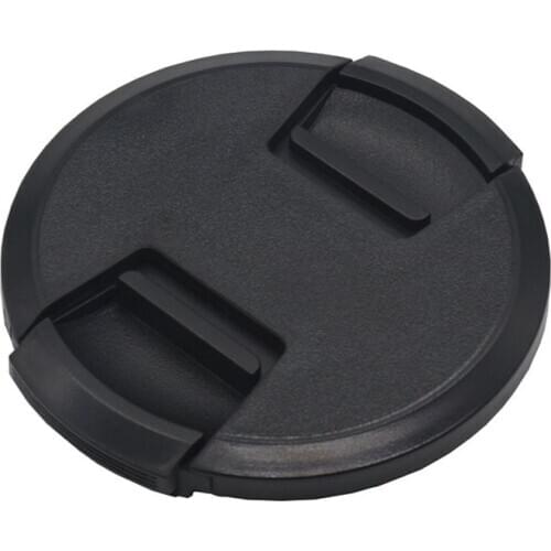 High-quality 40.5 49 52 55 58 62 67 72 77 82mm center pinch Snap-on cap cover for all camera Lens