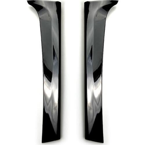 Back Window Rear Spoiler Side Wing Splitter Trim for Tiguan MK2 2017 2018 Gloss Black 2Pcs