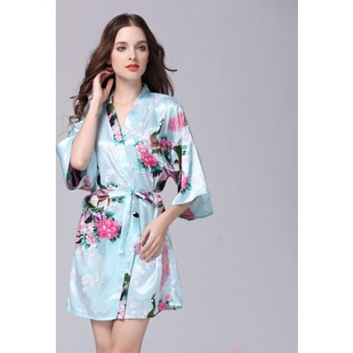 Женские банные халаты ZXZQZZ China At AliExpress