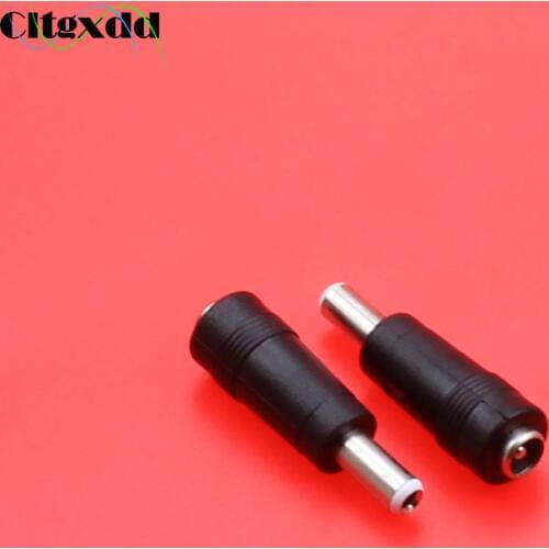 1Pcs DC jack power plug interface adapter 5.5mm * 2.1mm Female to 5.5mm * 2.5mm Male socket connector for Lenovo Asus Toshiba