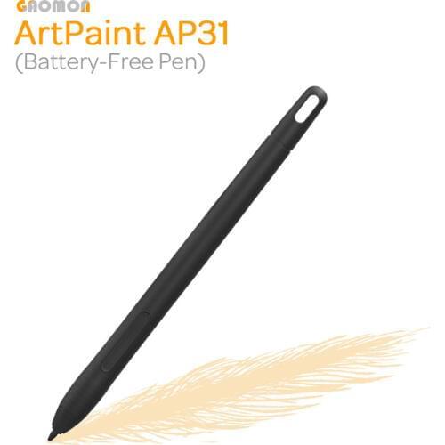 GAOMON ArtPaint AP31-8192 Level Battery-Free Wireless Art Stylus Only for M10K 2018 Version Graphics Tablet