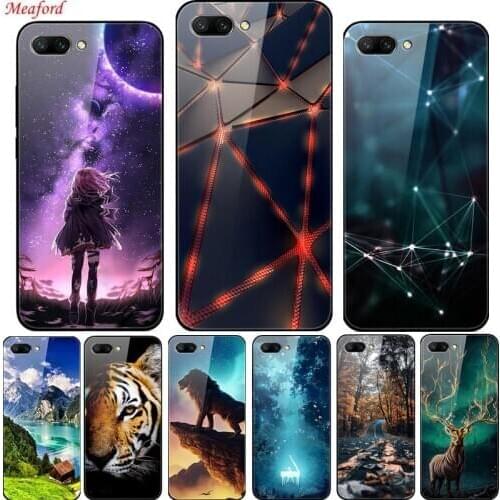 Glass Case For Huawei Honor 10 Case Tempered Glass Back Cover Case on Honor 20 Case Bumper Honor 10 lite Honor V30 Pro Funda