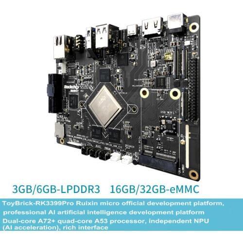 TB-RK3399Pro Development Board AI Artificial Intelligence Development Board Linux+Android Dual System