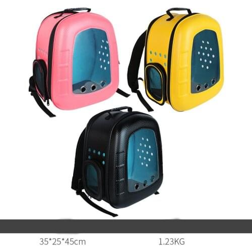 Breathable Cat Bags Portable Pet Carrier Bag Outdoor Travel Backpack For Cat And Dog Transparent Travel Space Best Pet Backpacks