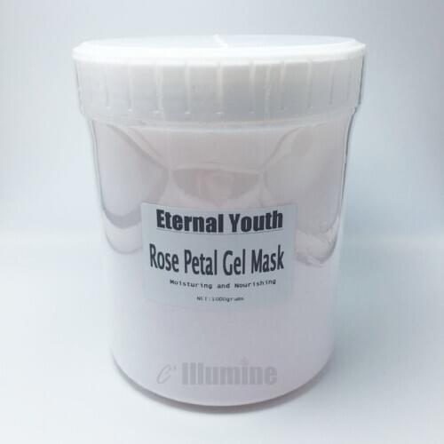 Rose Petal Gel Mask Moisturizing Nourishing Skin Care Raw Material OEM Semi Manufactured Factory Directly Supply 1kg
