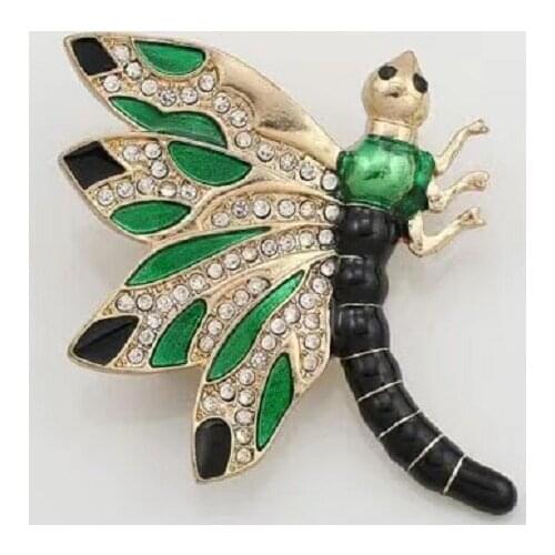 GENGKAOPU Dragonfly Brooches For Clothes
