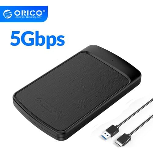 ORICO External Hard Drive Enclosure 2.5 Inch SATA to USB 3.0 Mobile HDD Storage Compatible for PC, TV,PS4 Max 4TB Tool-Free