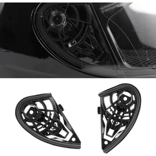 80% Hot Sale 1 Pair Shield Base Plate Compact Tight ABS Helmet Gear Base Plate for AGV K1 K3SV K5 / K3 K4