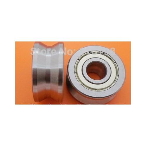 LV201-14 LV201/14 LV201 Bearing 200PCS V groove ball bearing Traces walking guide rail bearings
