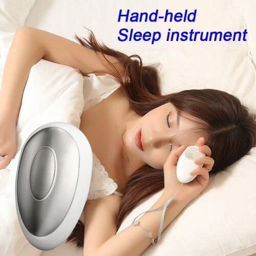 Microcurrent Sleep Helper Sleep Aid Hand Holding Fast Sleep Instrument Head Relaxation Massage Battery Powered A7