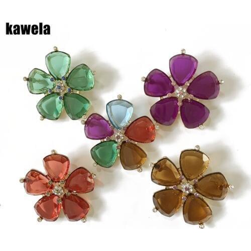 Sweet Flower Colorful Cute Brooch