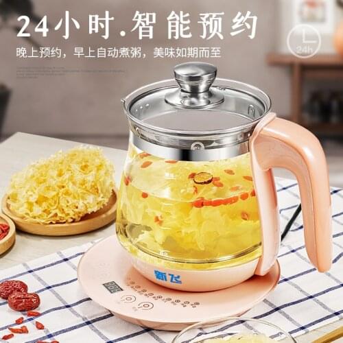 1.8L Multifunction Kettle Green Multifunction Automatic glass Electric Health Pot Kettle