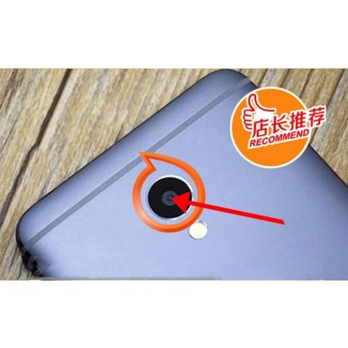 New Y Housing Back Camera glass Lens Cover with adhesive replacement For Meizu Meilan E ,Free Shipping