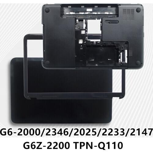 New laptop For HP G6-2000/2346/2025/2233/2147 G6Z-2200 TPN-Q110 LCD Back Cover Top Case/Front Bezel/hinges/Bottom Base Cover