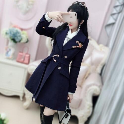 OAIRED Womens Blue Coats