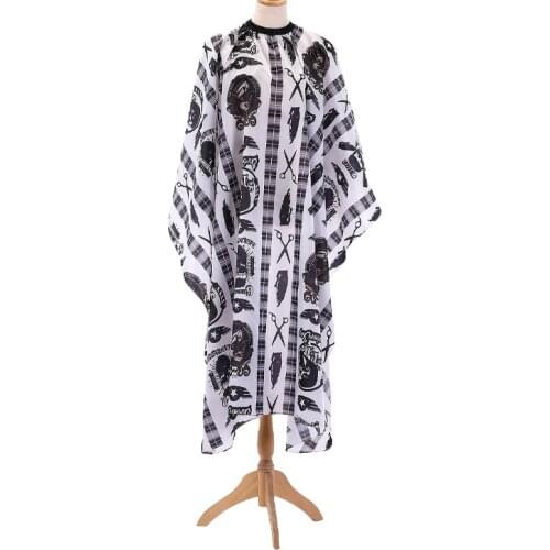 Hairdressing Retro Printed Cloth Hair Salon Into Haircut Shawl Oiled Household Hair Dyeing Barber Shop Apron Shawl