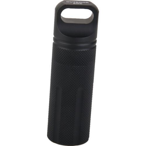 Portable Waterproof Capsule Seal Bottle Container Holder Case Outdoor Tool