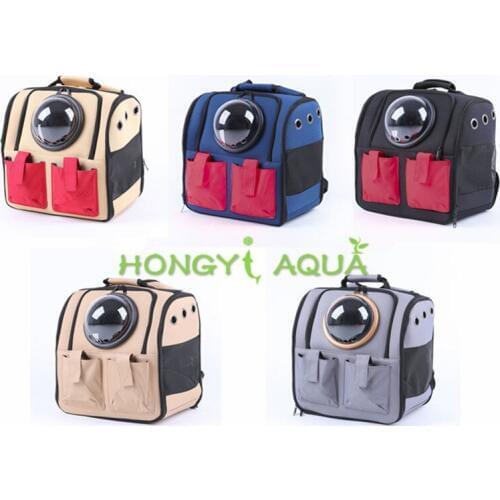 Dog backpack Pet space backpack Out-of-port portable pet bag Cat bag Pet supplies Breathable and durable multiple colour
