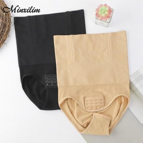 Women Panty Body Shaper High Waist Tummy Control Panties Slimming Underwear Waist Trainer Shaping Briefs Butt Lifter Shapewear