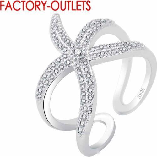 925 Sterling Silver Ring Fashion Jewelry Animal Design Cubic Zirconia Pave Setting Women Girls Party Engagement Wholesale