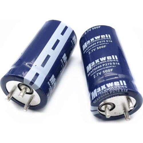 6pcs brand new maxwell2.7v500f Faraday capacitor automotive rectifier can be sold as module accessories