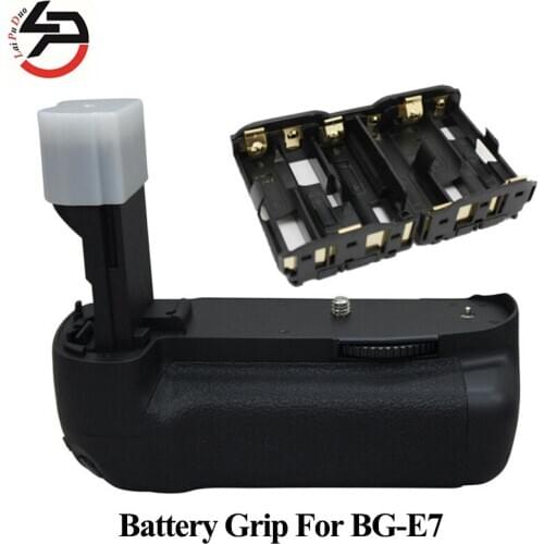 Camera Battery Grip For Canon 7D DSLR Digital Cameras as BG-E7 work with LP-E6