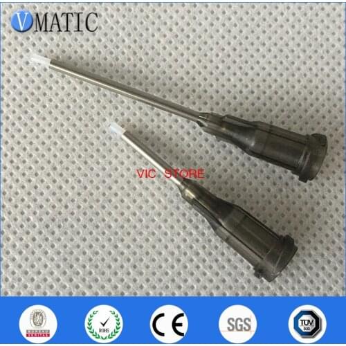 Free Shipping 100Pcs 21G 1'' TEF Lined Liquid Dispenser Needle Tips Glue Dispensing Needles 1 Inch