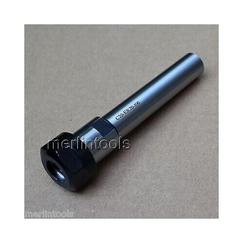C20 ER20A 100L Collet Chuck Holder Straight Shank for CNC Milling