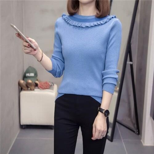 Black White Knitted Oversized Plus Large Size Female Pullover Woman Blouses Winter WomenS Sweaters Clothing Latest 2020 A6332