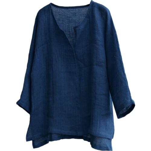 Mens T-Shirts Breathable Tees Comfy Solid Color Top Long Sleeve Loose Casual T-shirt Summer Plus Size Top Beach T-Shirts