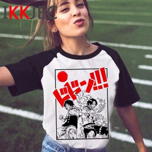 One Piece Nakama Anime Harajuku Unisex T-shirt Men Kawaii Graphic T Shirt Summer Casual Hip Hop Tshirt Streetwear Top Tees Male