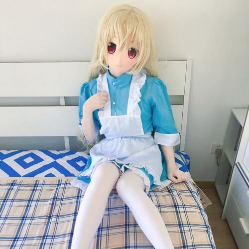 KRM510) Handmade Female/Girl Resin 3/4 Head Japanese Cartoon Character Kozakura Mari Cosplay Kigurumi Mask Crossdresser DOLL