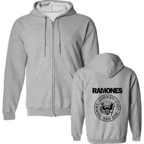 Ramone Seal Graphic Mens Hoodie Punk Rock FGHFG Forest Hills 1st Album Unisex Men Hooded Fleece sweatshirt Streetwear
