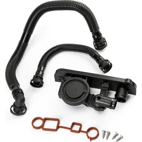 OEM # 06F103235 06F103221E 06F103483E PCV Crankcase Vent Valve & Hoses Set for VW Eos GTI Jetta Passat Golf for Audi A3 A4 TT