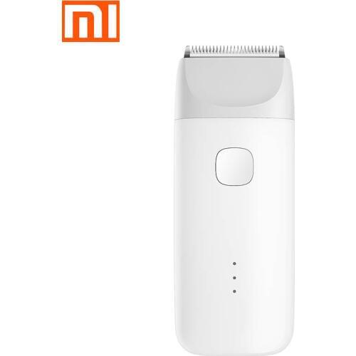 Original xiaomi mitu usb rechargeable waterproof electric hair clipper child safety haircut static man mijia baby hair clipper