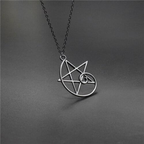 Fibonacci Pendant, Silver Color Golden Ratio Necklace, Fibonacci Sequence Jewelry, Simple Science Pendant, Wearable Mathematics