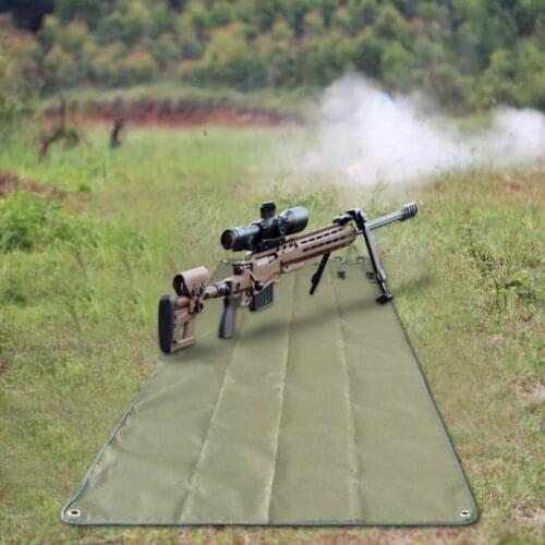 Portable Tactical Outdoor Mat 900D Nylon Waterproof Moisture-proof Cushion Camping Mat Collapsible Multi-purpose Shooting Pad
