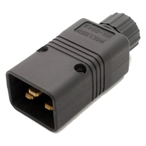 IEC 320 C20 Male Connector Power AC Power Plug Computer power plug 15A 250V power plug #WPT604
