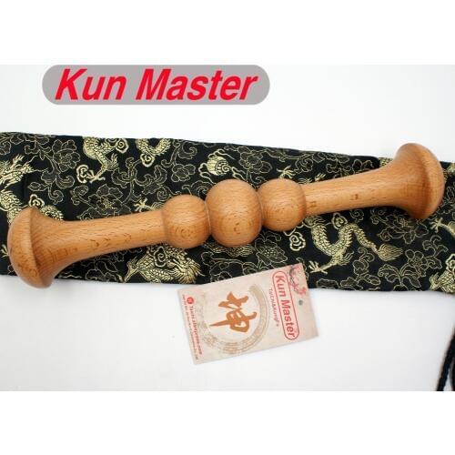 Tai Chi stick, Martial Arts Tai Chi Ruler, Tai Chi Ban ,Fitness bar(Beech) Gift cloth cover, Polished smooth